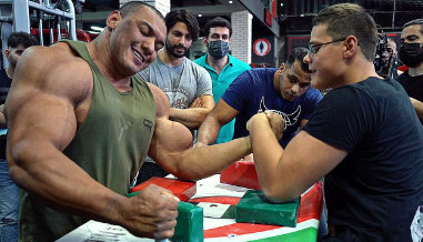 Larry Wheels Armwrestling